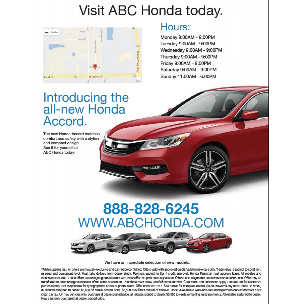 8.5x11 Buyback Honda Automotive direct mail